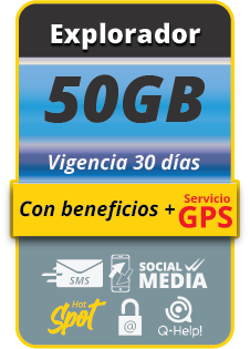 Explorador 50GB+GPS