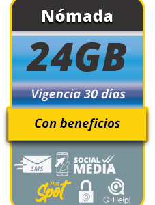 Plan Nómada 24GB