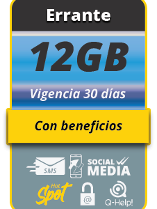 Plan Errante 12GB