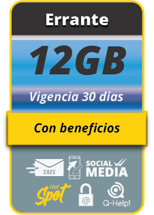 Plan Errante 12GB