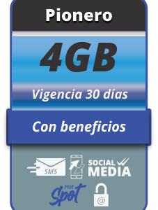 Plan Pionero 4GB·